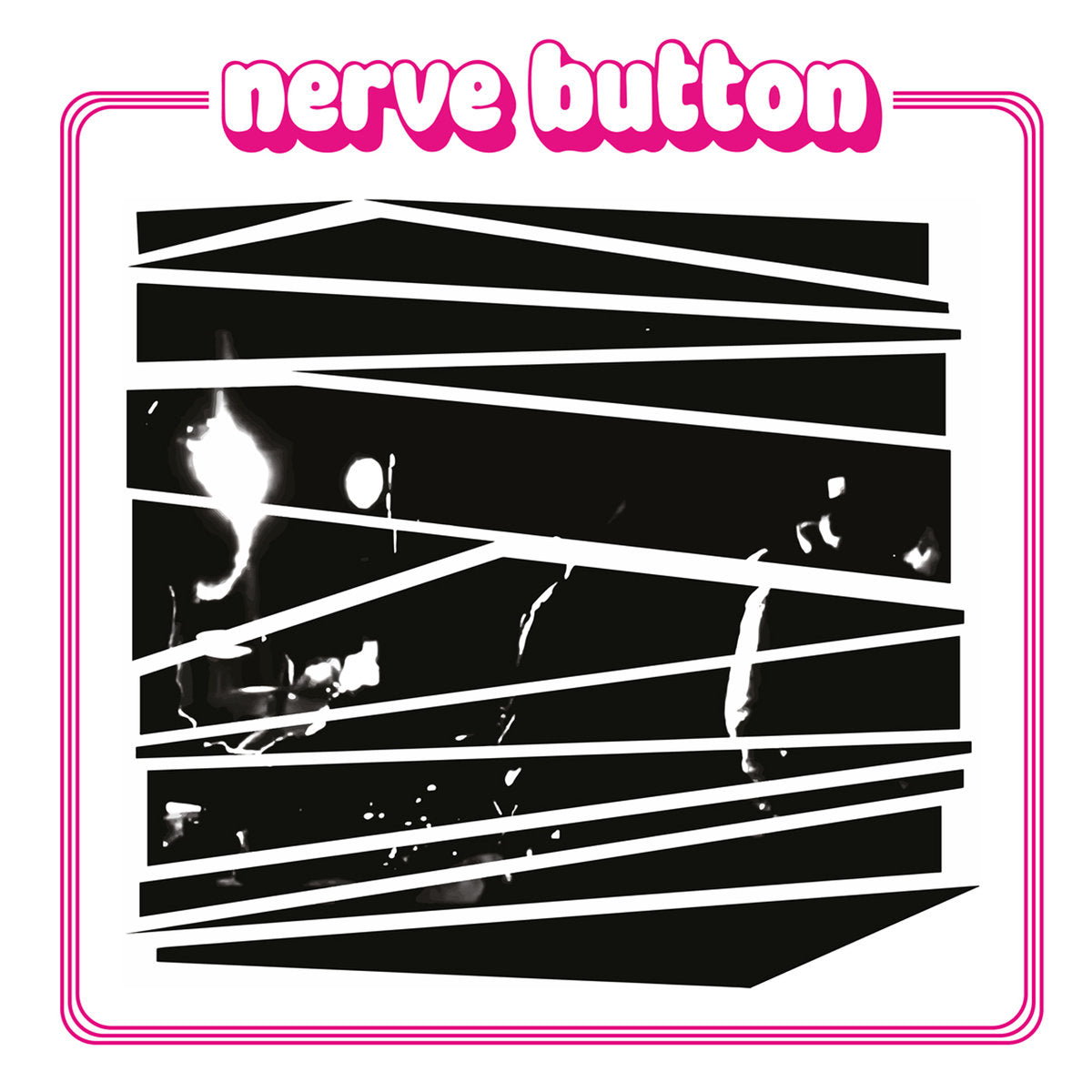 Nerve Button- S/T LP ~RAREST MAGENTA COLOR WAX LTD TO 100!