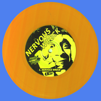 Nervous Wreck- Double The Dose 7” ~RARE ORANGE WAX LIMITED TO 100! - NO FRONT TEETH - Dead Beat Records - 2
