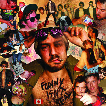New Swears- Funny Isn't Real LP ~RED WAX LTD TO 100! - Dirt Cult - Dead Beat Records