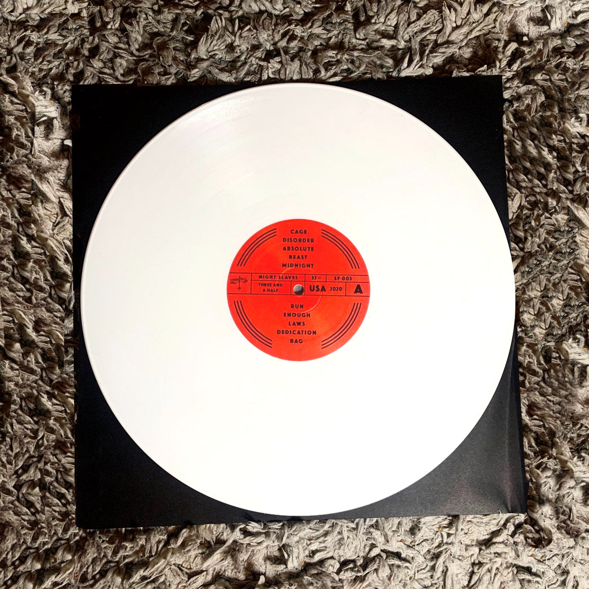 Night Slaves- Three And A Half LP ~DIGITAL LEATHER / RARE WHITE WAX!