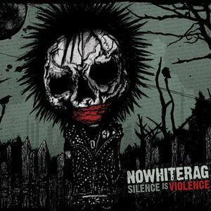No White Rag- Silence Is Violence LP ~GATEFOLD COVER! - Pure Punk - Dead Beat Records - 2
