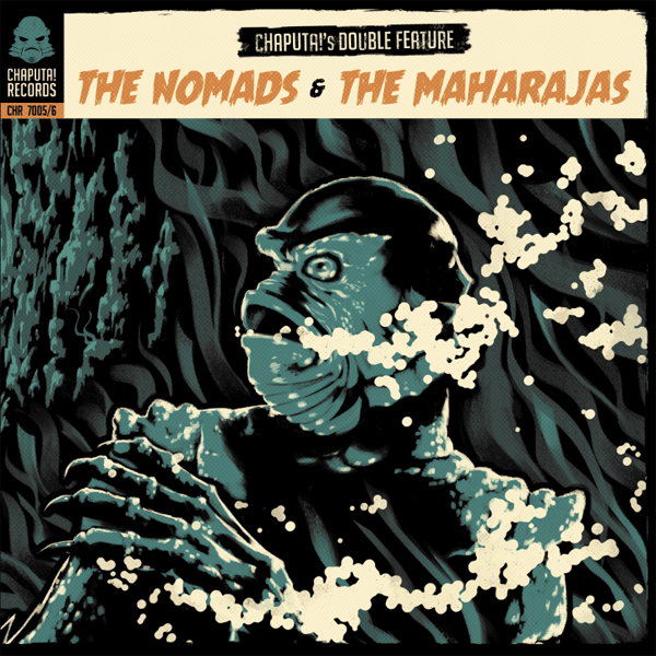 Nomads/Maharajas- Split 2x 7” ~GATEFOLD COVER!