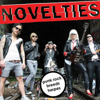 The Novelties - Punk Rock Breeds Herpes LP - Skrammel - Dead Beat Records