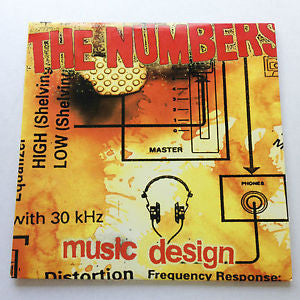 The Numbers- Music Design 10" ~EX THE PEGS! - Dead Beat - Dead Beat Records