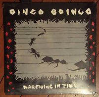 OINGO BOINGO- 'Marching In Time' LP - Polyrhym - Dead Beat Records