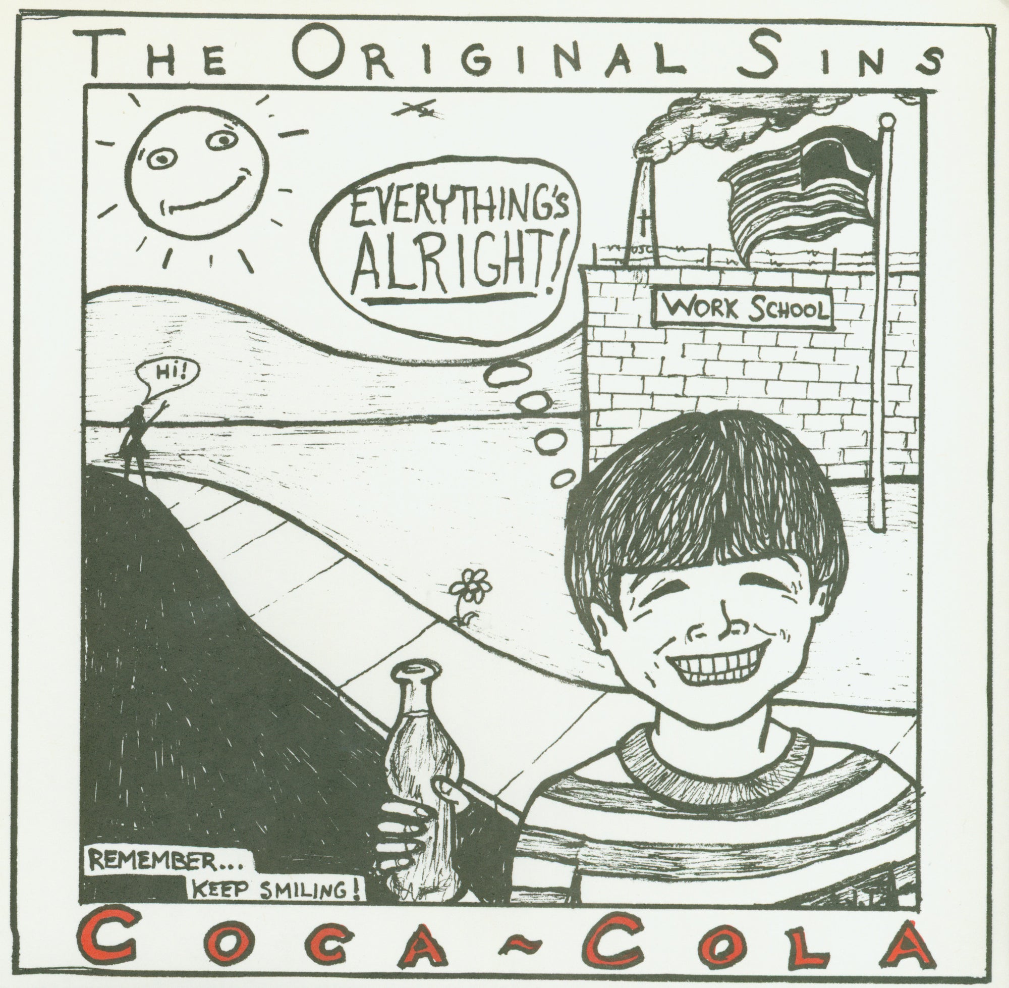 Original Sins- Coca Cola 7” ~THE LYRES! - Get Hip - Dead Beat Records