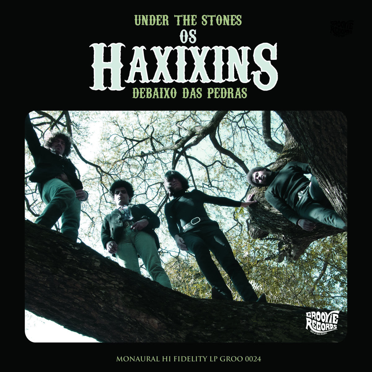 Os Haxixins- Under The Stones LP - Groovie - Dead Beat Records