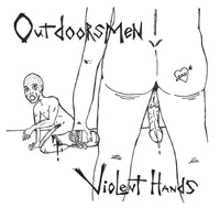 Outdoorsmen- Violent Hands 7" ~KILLER! - Floridas Dying - Dead Beat Records