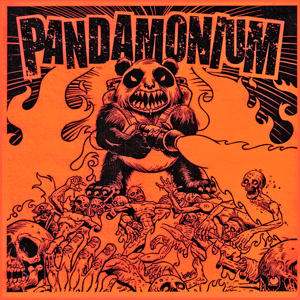 Pandamonium- S/T 7"