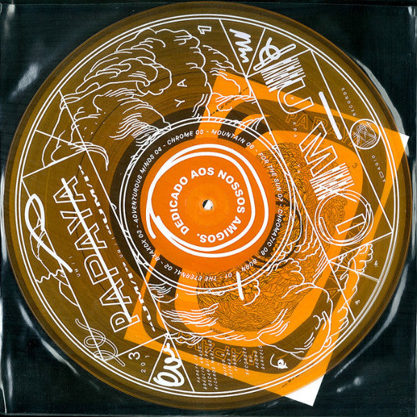 Papaya- S/T LP ~SCREEN PRINTED B-SIDE! - Adagio 830 - Dead Beat Records - 1