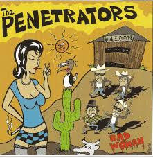 The Penetrators- Bad Woman LP ~KILLED BY DEATH - Slovenly - Dead Beat Records