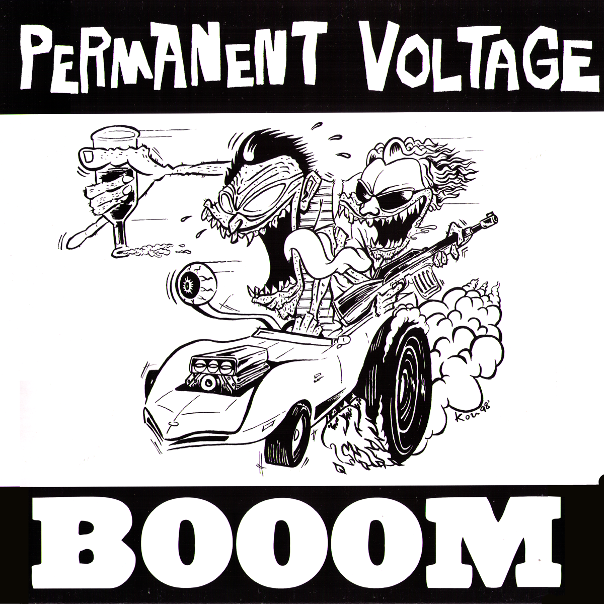 Permanent Voltage- Booom LP ~GUITAR WOLF!