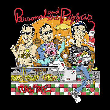 PERSONAL AND THE PIZZAS- Raw Pie LP - Bachelor - Dead Beat Records