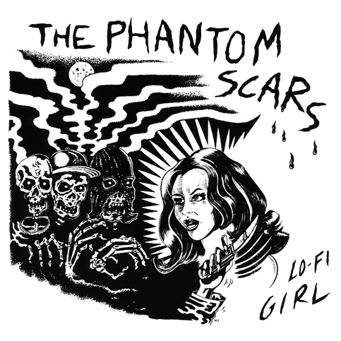 Phantom Scars- Lo Fi Girl 7" ~THE MUMMIES! - Manglor - Dead Beat Records