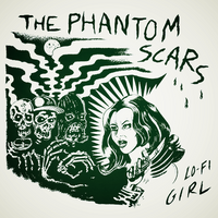 Phantom Scars- Lo Fi Girl 7" ~CLEAR WAX LTD TO 100! - Manglor - Dead Beat Records