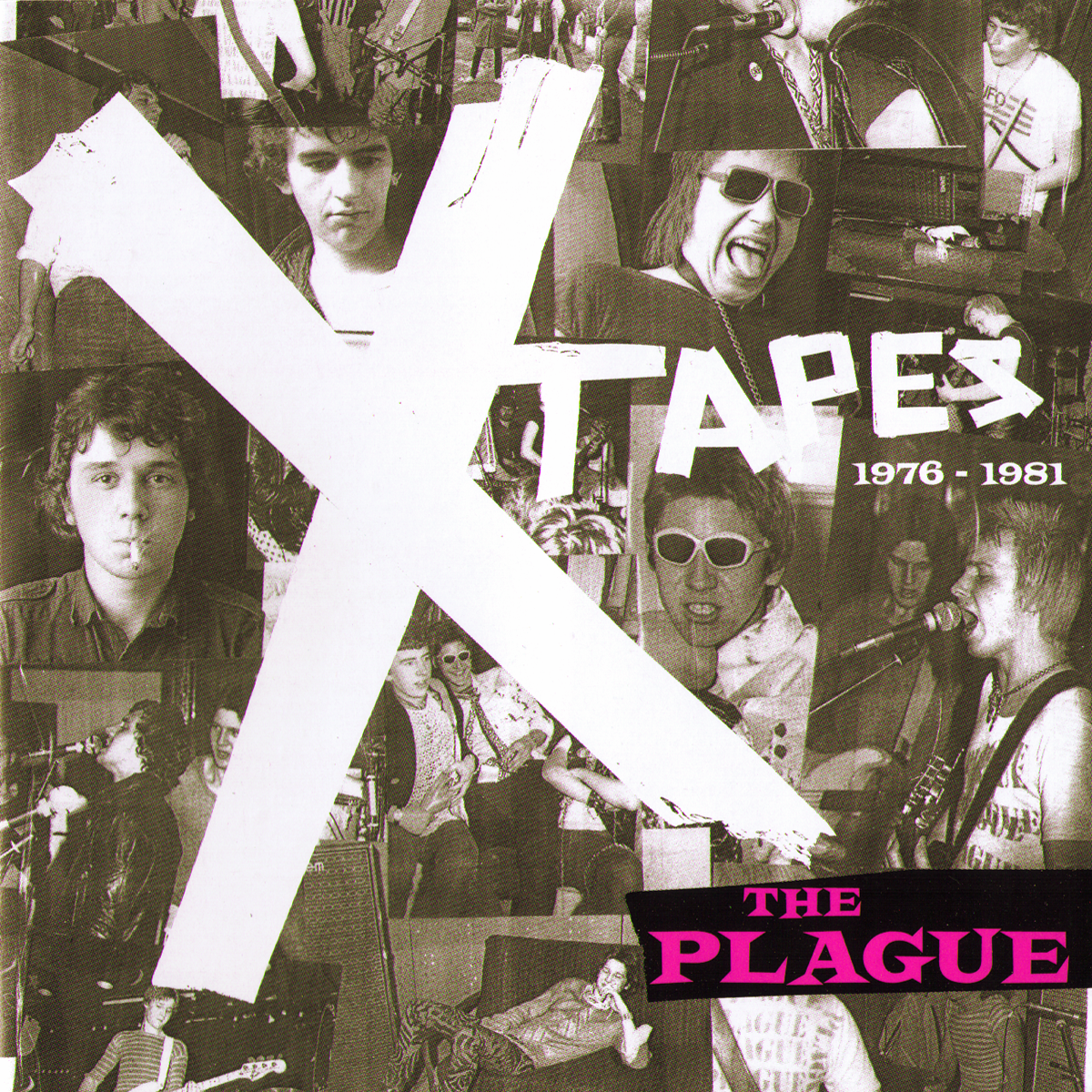 The Plague- X Tapes CD ~REISSUE W/ RARE UNRELEASED RECORDINGS FROM 1976!