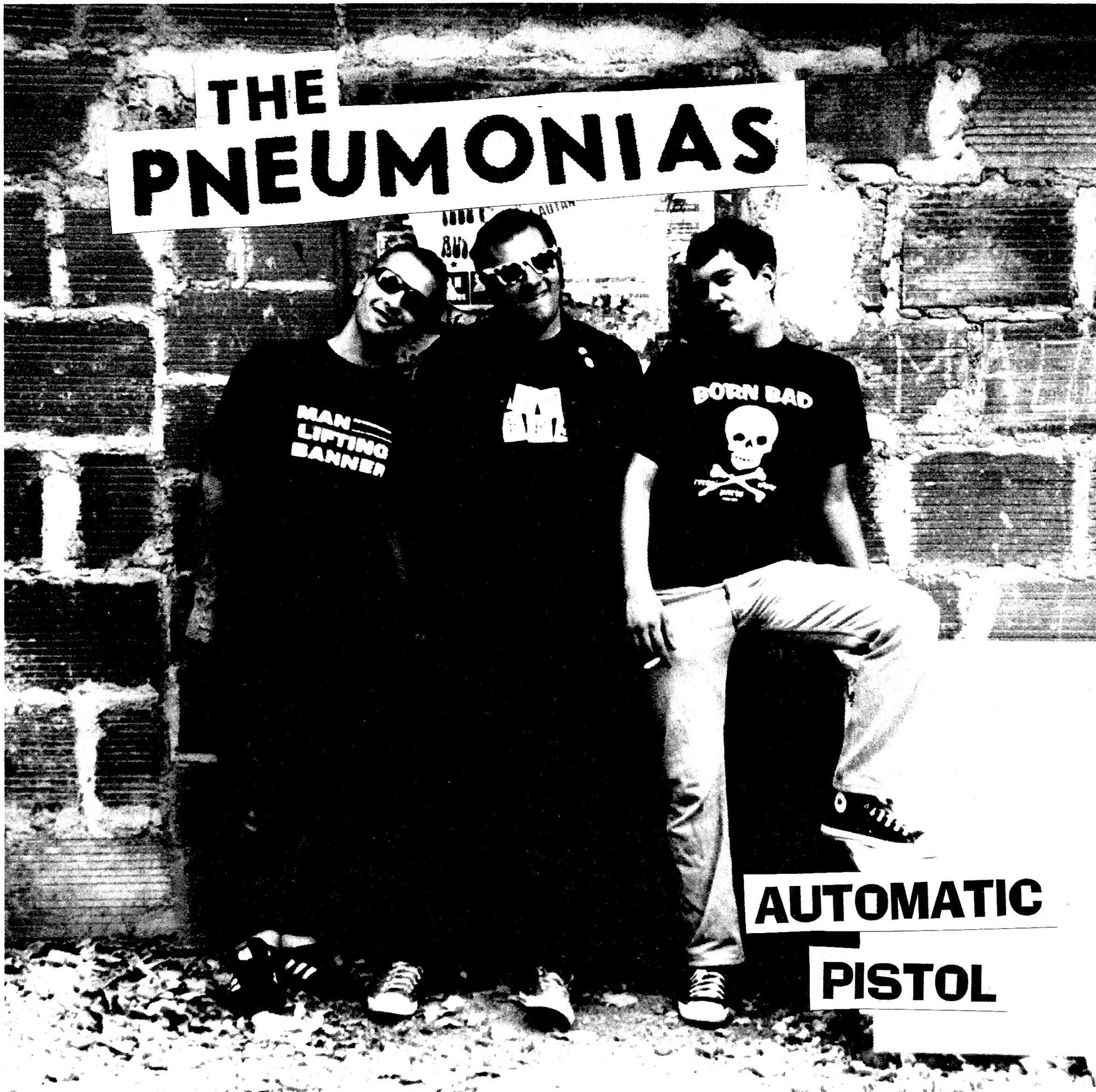 PNEUMONIAS- Automatic Pistol 7" - Frantic City - Dead Beat Records