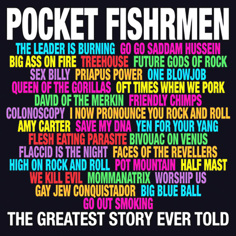 Pocket Fishrmen- Greatest Story Ever Told LP + CD COMBO ~30 TRACKS TOTAL W/ GATEFOLD COVER!