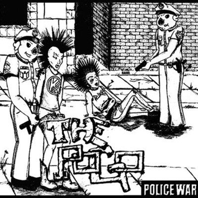 The Pogo - Police War 7" LIMITED TO 500 - Loud Punk - Dead Beat Records