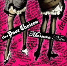 Mascara Nites/Poor Choices- Split 7" ~RARE BROWN WAX! - NO FRONT TEETH - Dead Beat Records