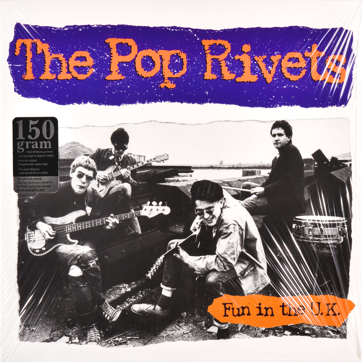 Pop Rivets- Fun In The UK LP ~W/ BILLY CHILDISH!