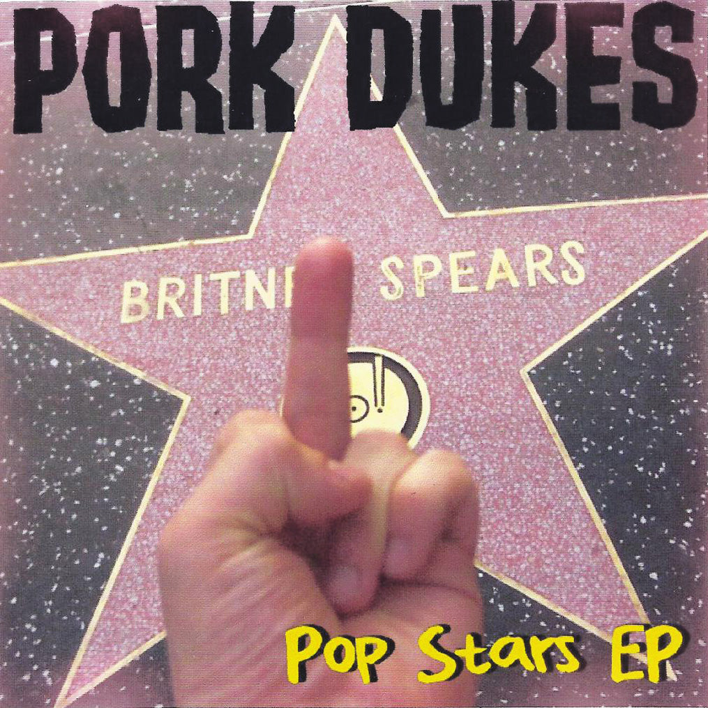 Pork Dukes- Pop Stars CD ~RARE 200 COPIES MADE FOR 2004 TOUR W/ 3 UNRELEASED TRACKS!