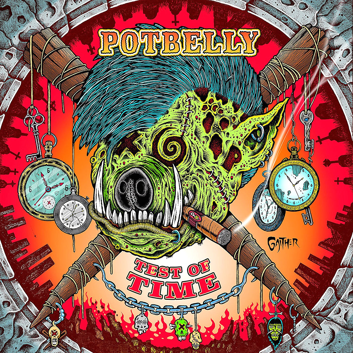 Potbelly- Test Of Time LP ~ACCÜSED!
