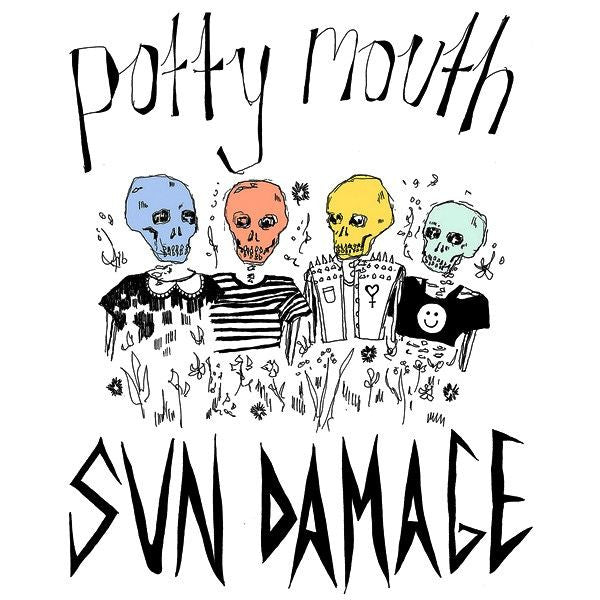 Potty Mouth- Sun Damage LP ~BIKINI KILL! - Feeble Minds - Dead Beat Records