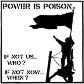 Power Is Poison- If Not Us...Who? 7" - Bong - Dead Beat Records