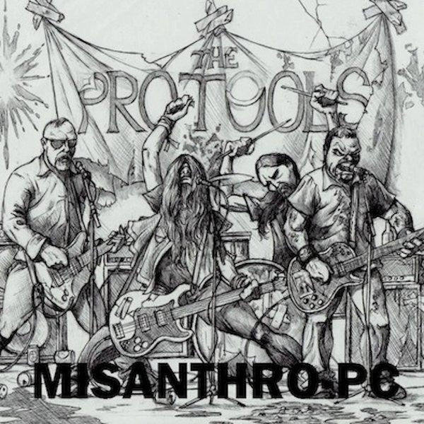 The Pro-Tools- Misanthpro PC 7"  ~EX EXPLODING WHITE MICE! - Conquest Of Noise - Dead Beat Records