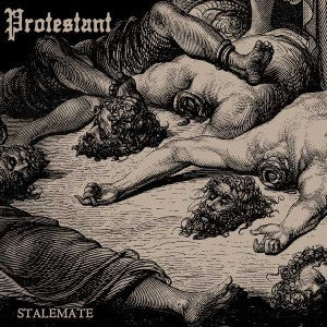 PROTESTANT- Stalemate 10" - Halo Of Flies - Dead Beat Records