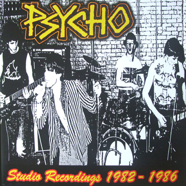 Psycho- Studio Recordings 1982 - 1986 2x LP GATEFOLD ~REISSUE!