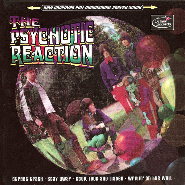 Psychotic Reaction-  Street Trash 7” ~CHOCOLATE WATCHBAND! - Detour - Dead Beat Records - 1