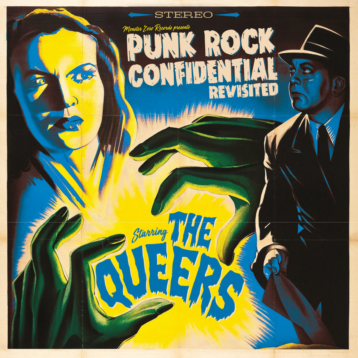 Queers- Punk Rock Confidential Revisited LP ~REISSUE / RARE BLUE WAX!