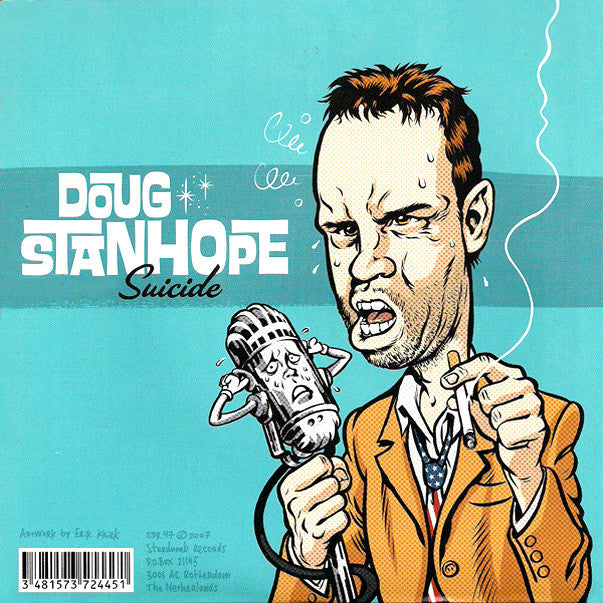 The Quotes/Doug Stanhope - Split 7" ~EX APERS/RAGIN’ HORMONES!