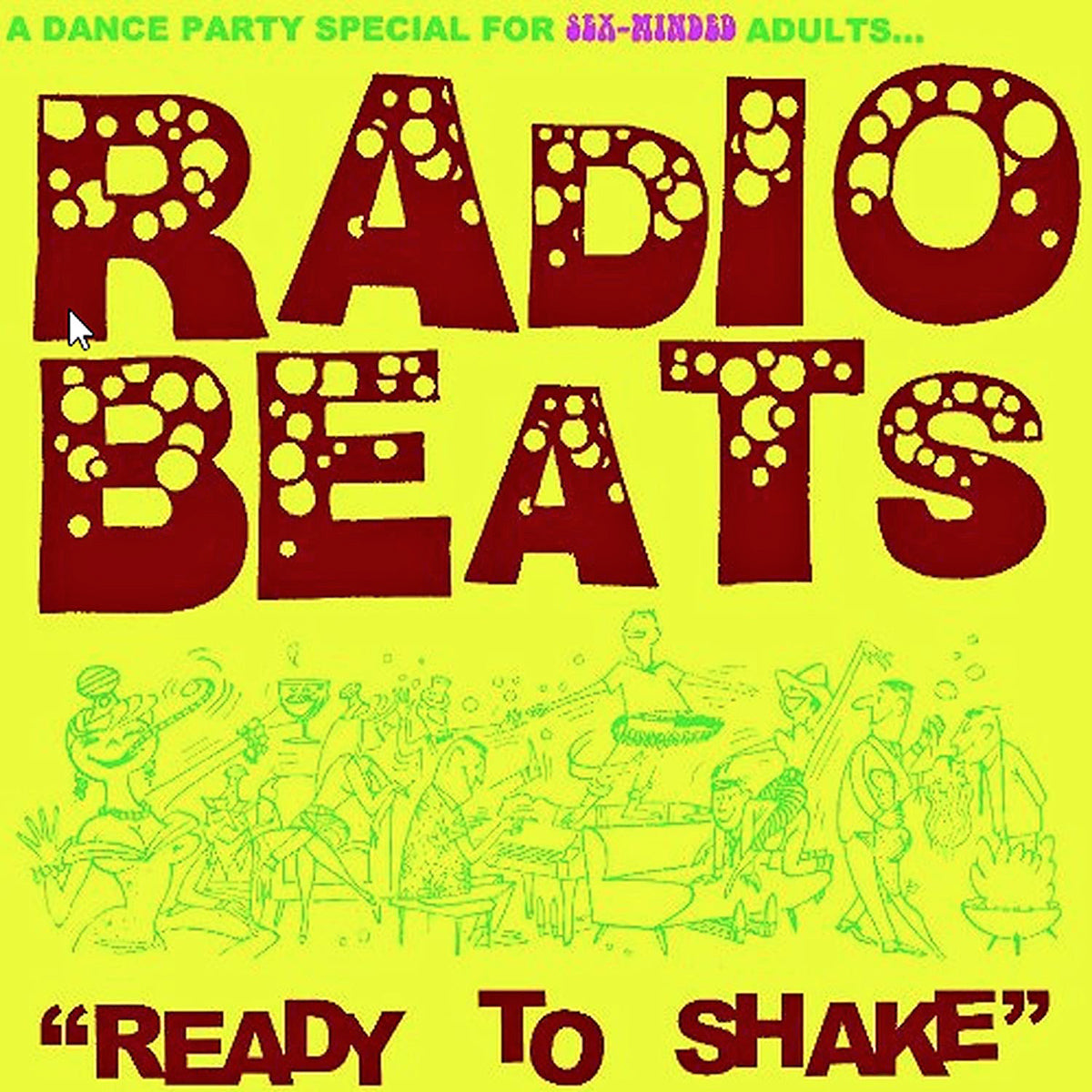 Radio Beats- Ready To Shake CD ~NEW BOMB TURKS!