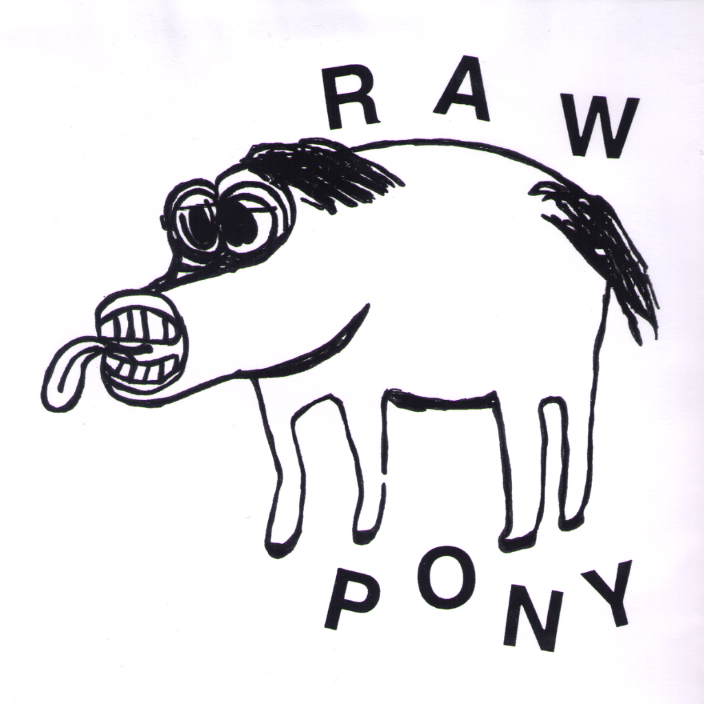 Raw Pony- S/T 7” ~THE GORIES!