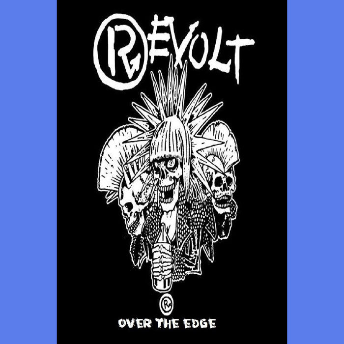 Revolt- Over The Edge CS TAPE~DEVOTCHKAS! - Pogohai - Dead Beat Records - 1