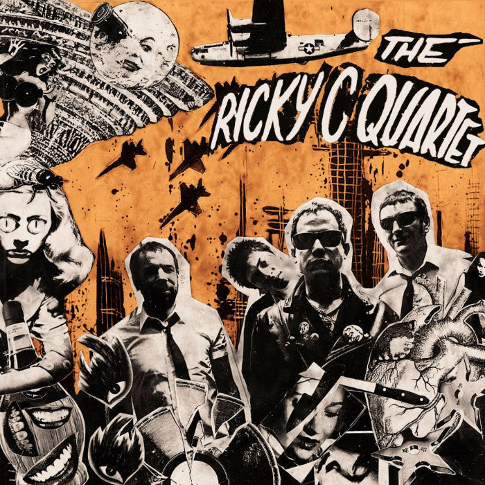 Ricky C Quartet- S/T LP ~RARE ORANGE WAX LTD TO 200 / WANDA RECORDS!