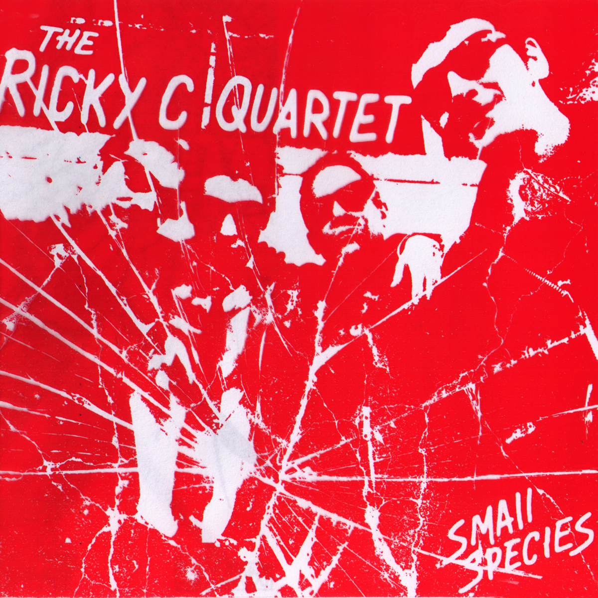 Ricky C Quartet- Small Species 7" ~RAREST RED CVR + RED WAX LTD TO 50!
