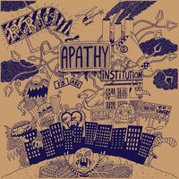 Rubrics- Apathy Is An Institution LP - Lost Cat - Dead Beat Records