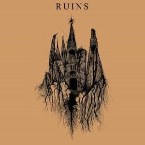 Ruins/Usnea- Split 7" ~HIS HERO IS GONE! - Halo Of Flies - Dead Beat Records