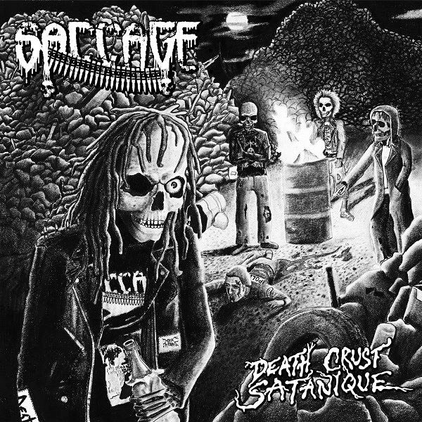 Saccage- Death Crust Satanique LP ~TOXIC HOLOCAUST / RARE BROWN MARBLE WAX!