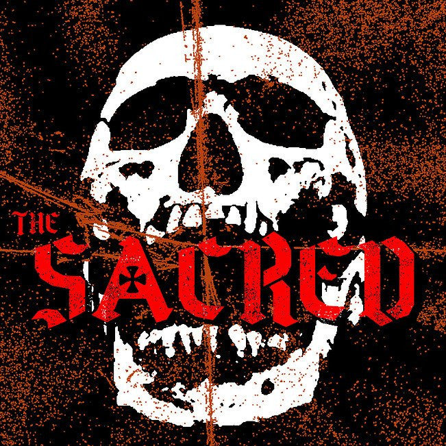 The Sacred- S/T 7” ~RARE CLEAR ACETATE COVER LTD 50!