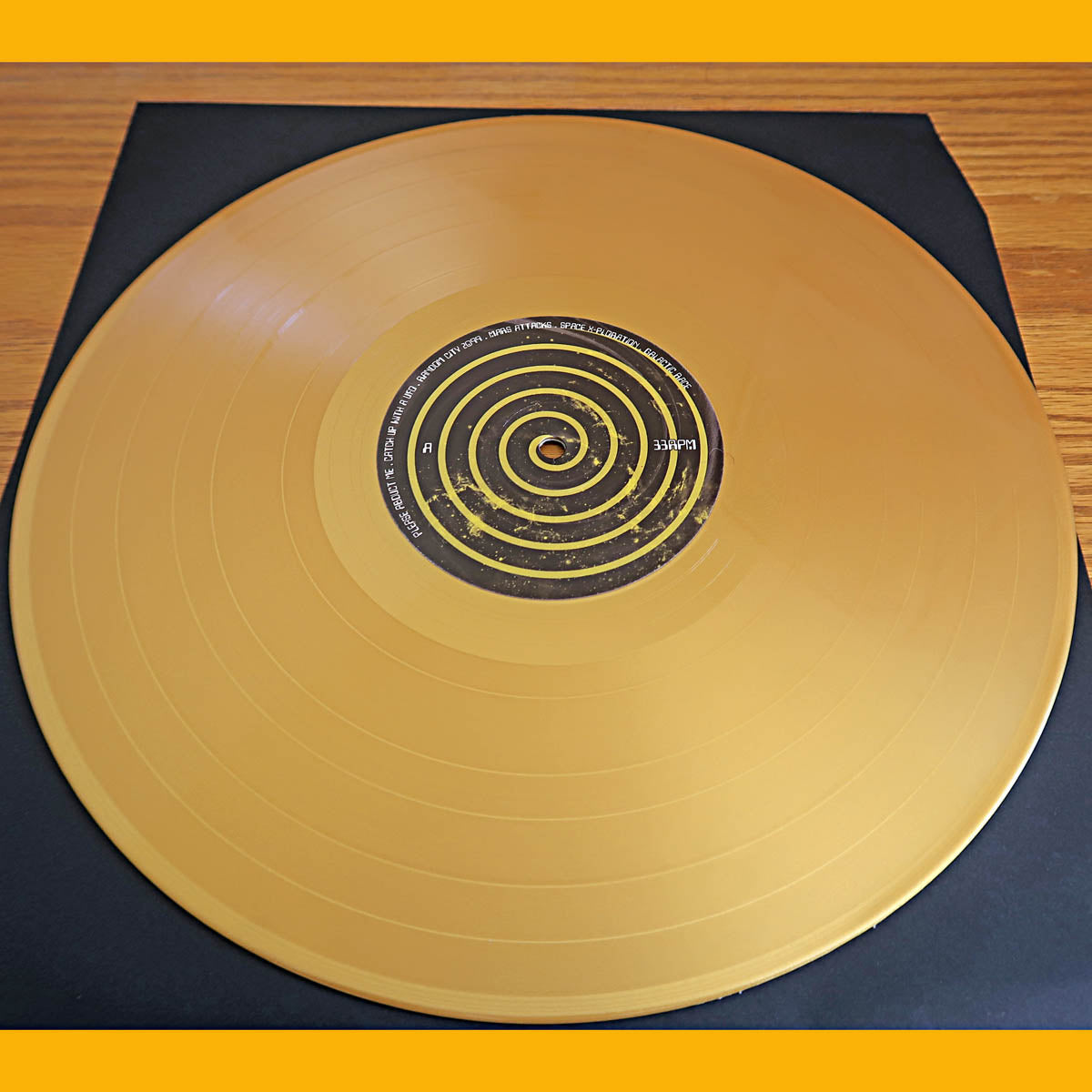 Scaners- II LP ~SCREAMERS / RARE METALLIC GOLD WAX!