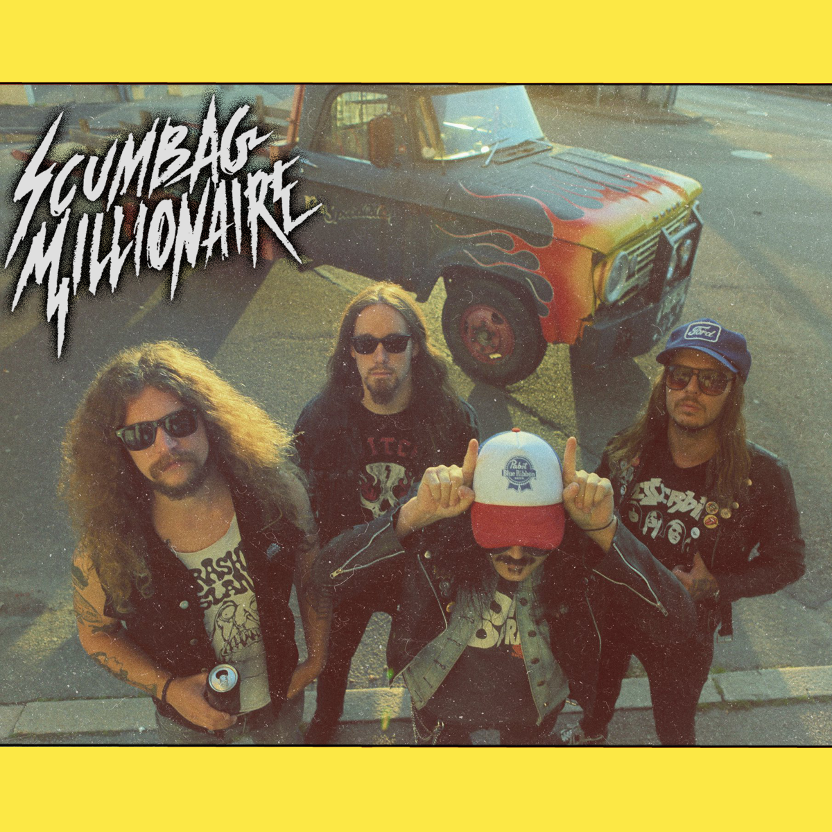 Scumbag Millionaire- Under The Spell 7” ~RARE YELLOW WAX / HELLACOPTERS!
