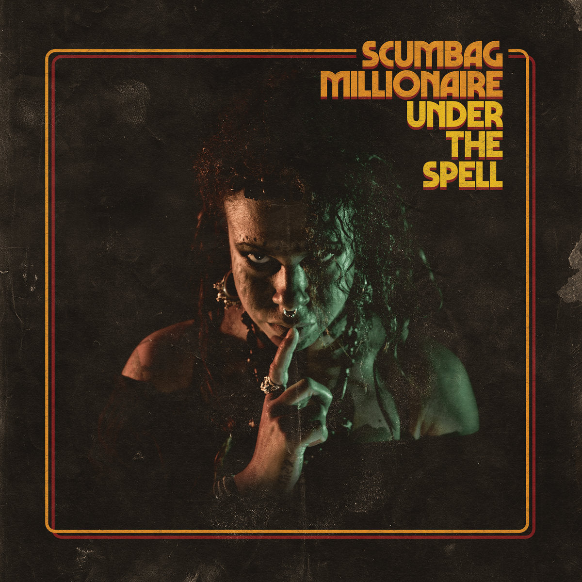 Scumbag Millionaire- Under The Spell 7” ~RARE YELLOW WAX / HELLACOPTERS!