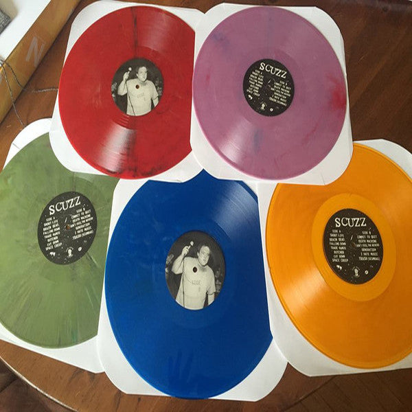 Scuzz- Songs Of The Sordid LP ~BLUE WAX LTD 100! - Loud Punk - Dead Beat Records - 2