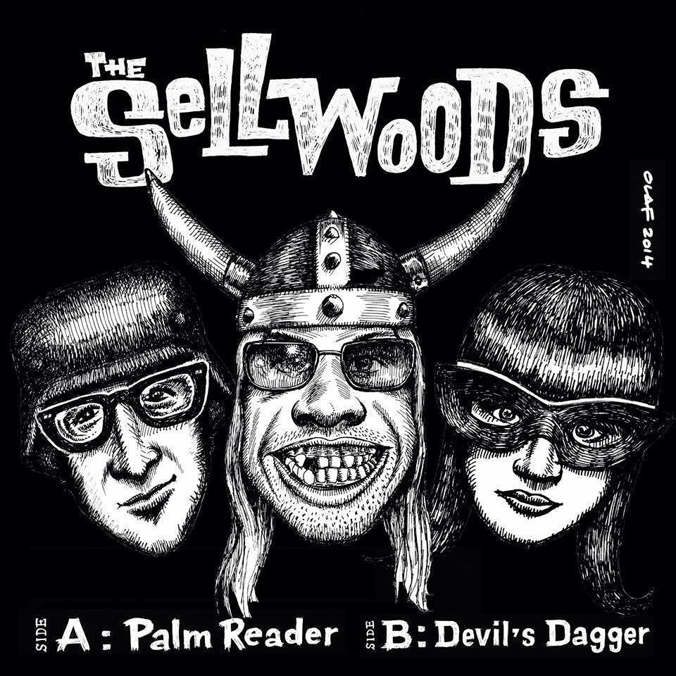 The Sellwoods- Palm Reader 7” - Sellwoods - Dead Beat Records