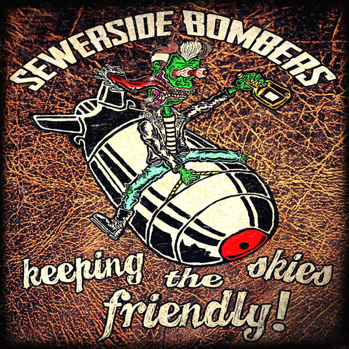 Sewerside Bombers- Keeping The Skies Friendly CD ~NASHVILLE PUSSY!